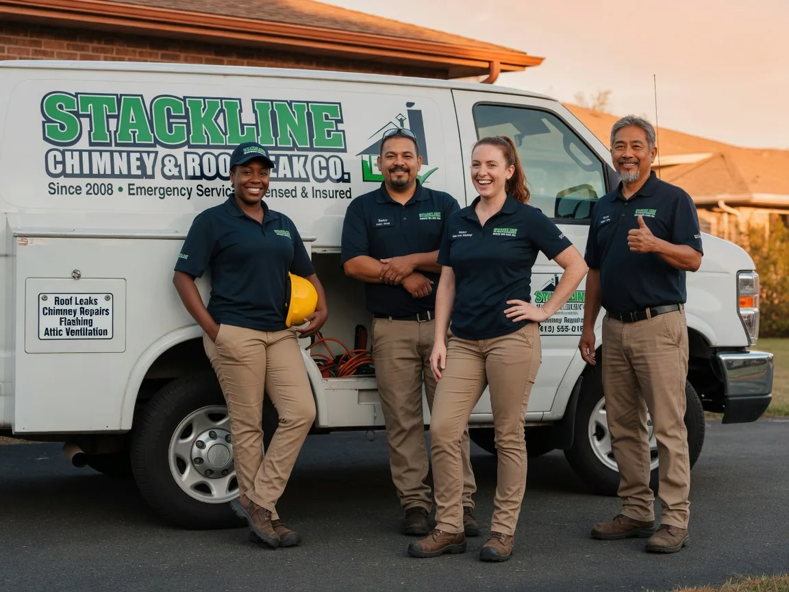 Chimney flashing repair company in Dewitt, VA